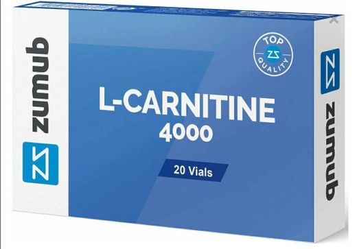 L-carnitine 4000, 20 ampolas