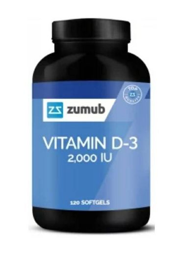 Vitamina D 120 cápsulas 
