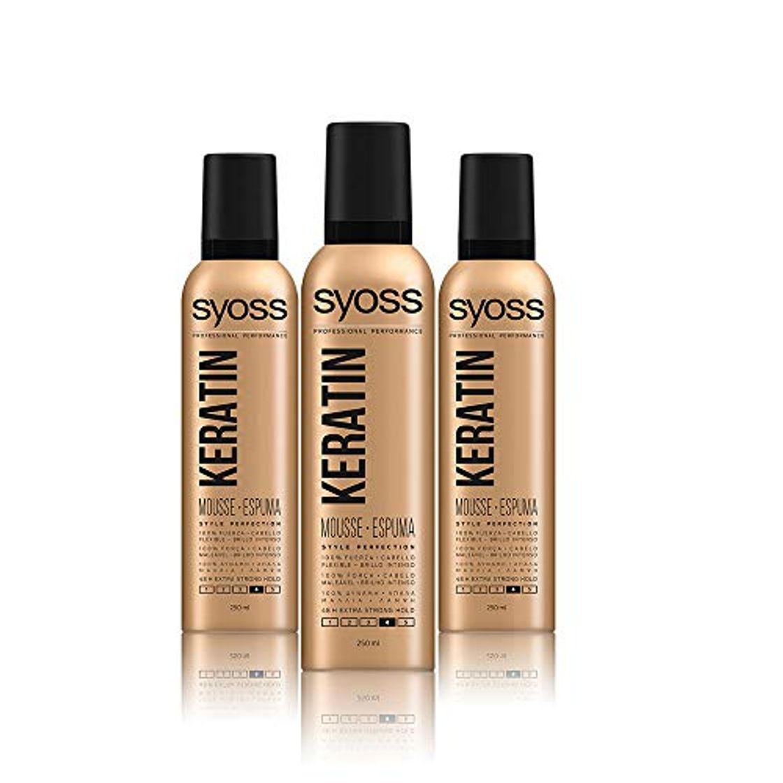 Belleza Syoss Espuma Keratin