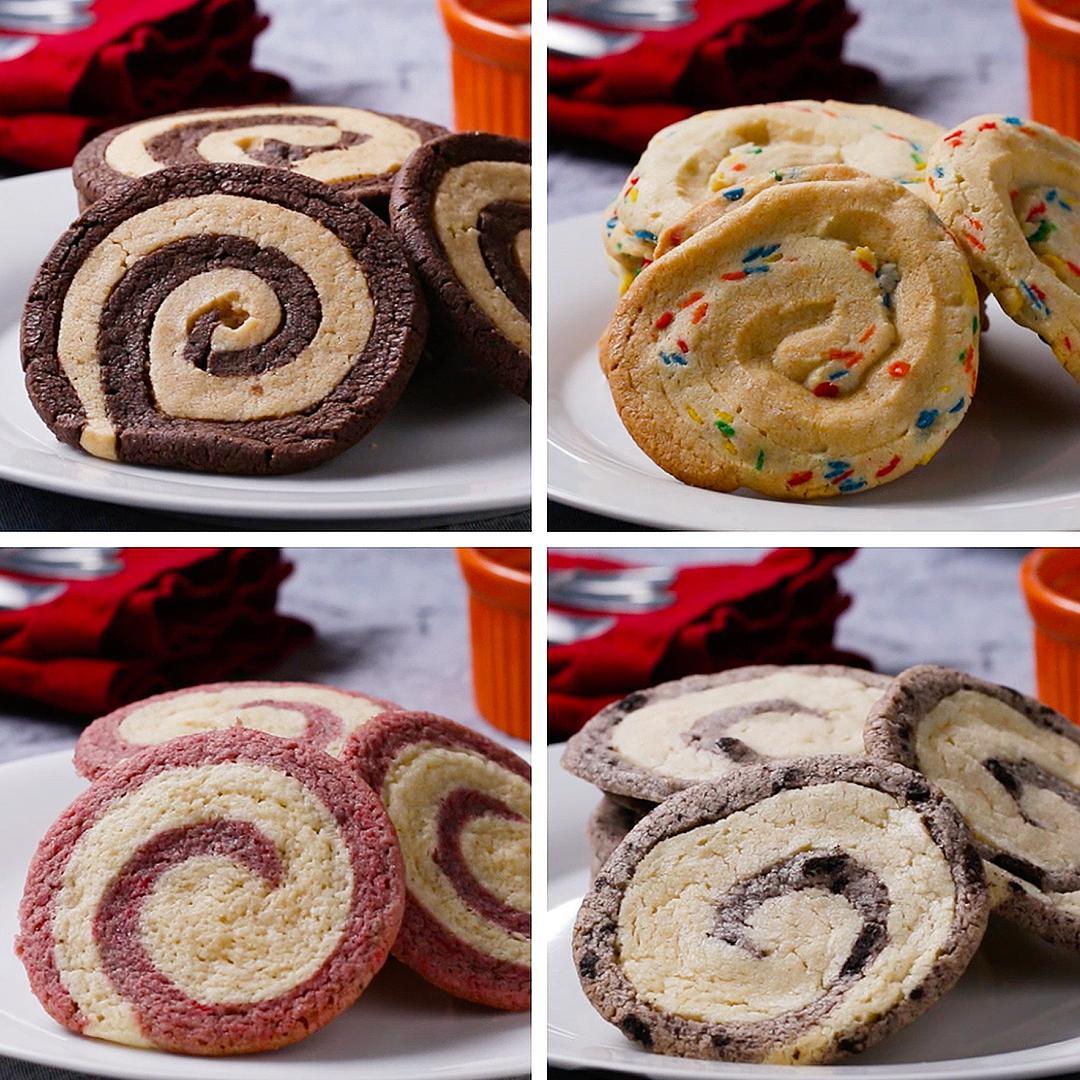 Fashion Mix-And-Match Swirl Cookies Recipe by Tasty