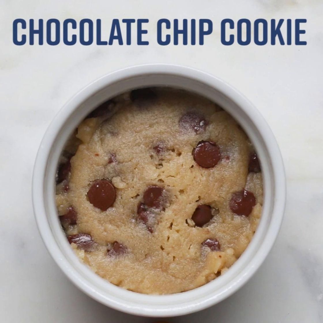 Fashion Microwave Chocolate Chip Cookie Recipe by Tasty