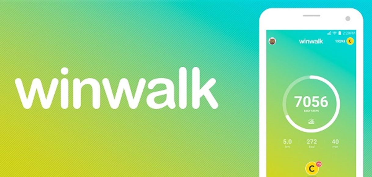 App Winwalk: te pagan por andar