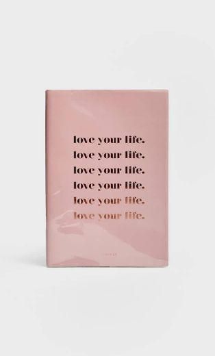 Planner rosa- love your life
