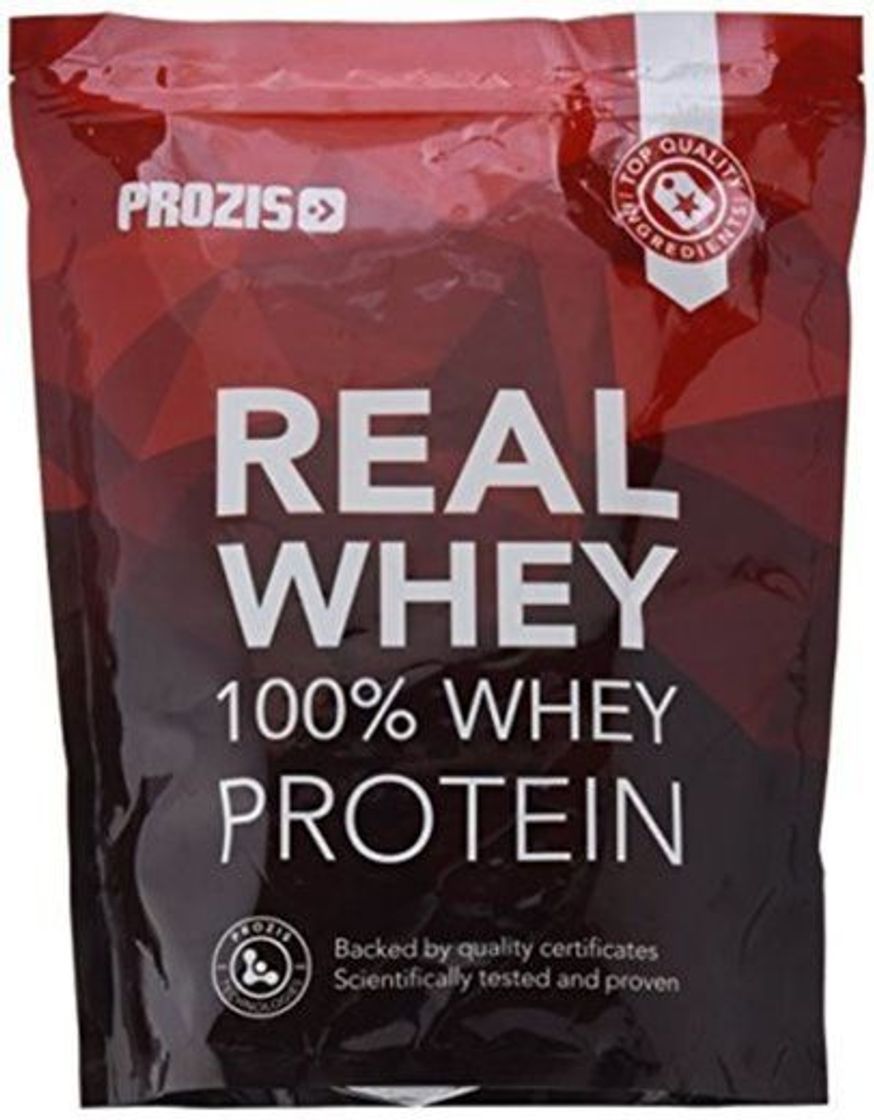 Belleza Prozis Natural Real Whey Protein Suplemento Enriquecido con BCAA para Crecimiento Muscular