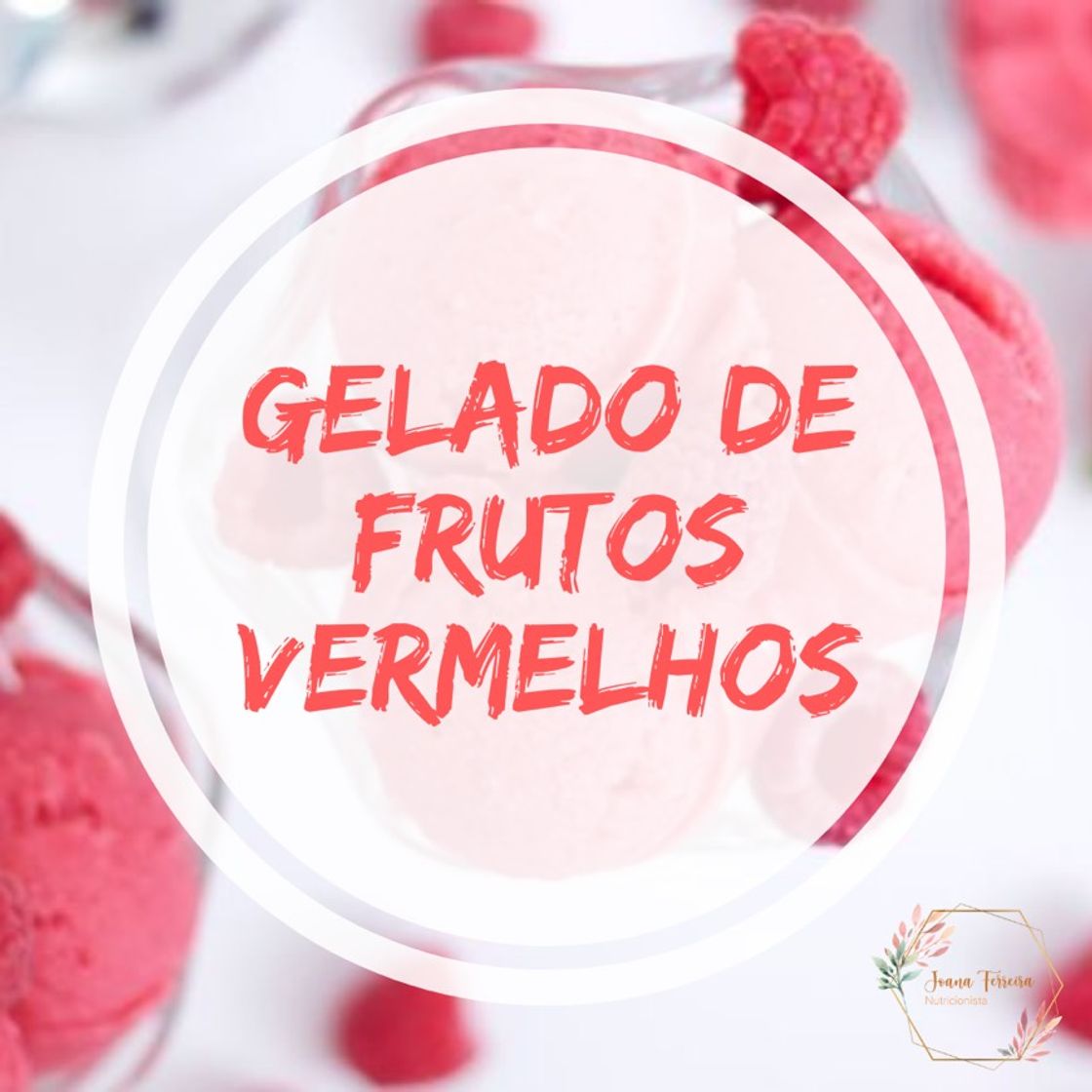 Fashion Gelado de frutos vermelhos 