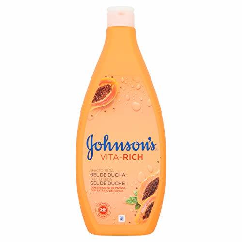 Belleza Johnson's - Gel de ducha Vita-Rich efecto seda con extracto de Papaya