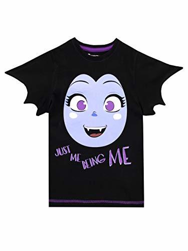 Producto Disney Camiseta de Manga Corta para niñas Vampirina Negro 3-4Años