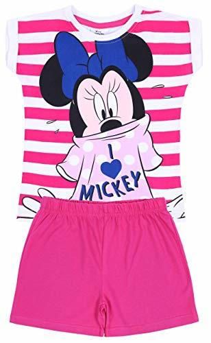 Pijama Rosa de Rayas Minnie Disney 3-4 Años 104 cm