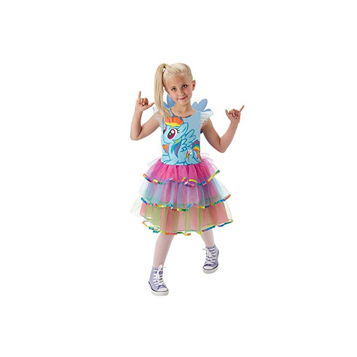 Productos My Little Pony - Disfraz de Rainbow Dash para niña, infantil talla