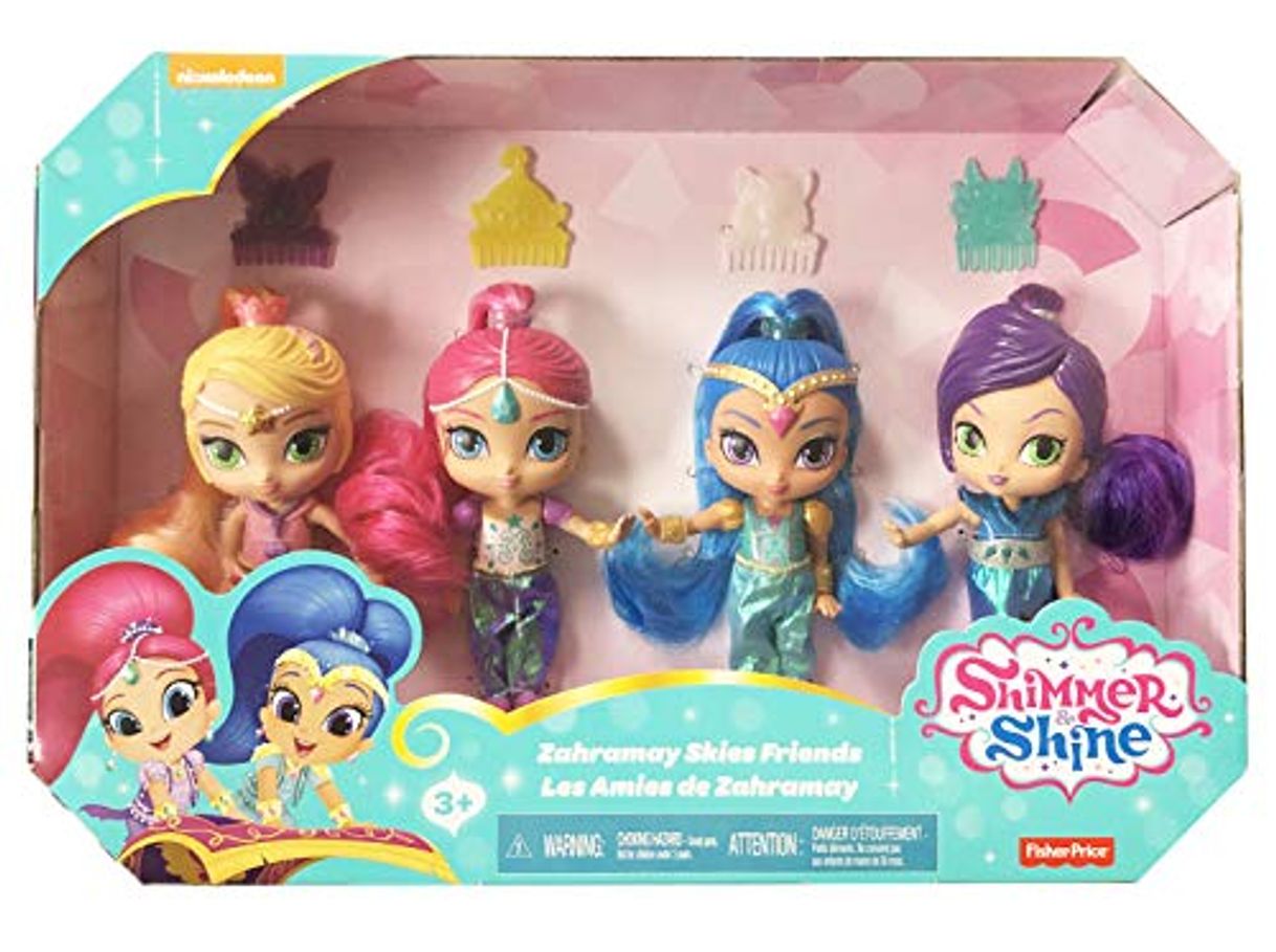 Productos Fisher-Price Shimmer y Shine 4 Muñecas con Shimmer