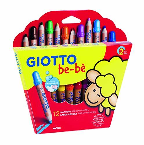 Productos Giotto be-bè 466500 - Estuche 12 súper lápices de colores