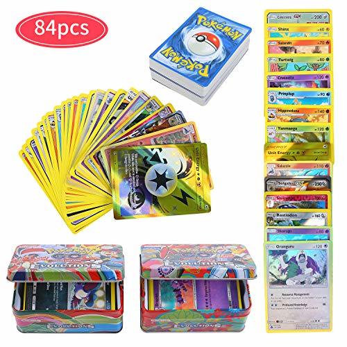 Social 84 Piezas Pokemon Cartas Sun & Moon, Teamup, Tarjetas de Pokemon, Pokemon
