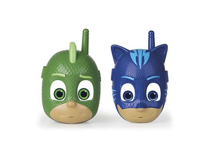 Social IMC Toys- PJ Masks Walkie Talkie, Color verde/azul