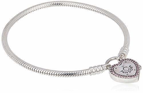 PANDORA Pulsera Charm Mujer Plata