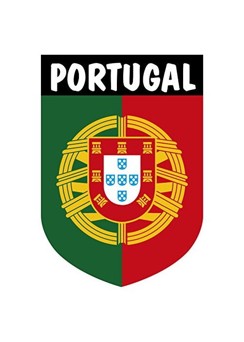 Product Pegatina Escudo Portugal con Emblema 40x60 mm.