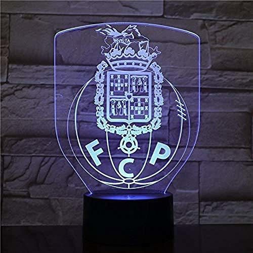 3D Phantom Light   Led Futebol Clube Do Porto Illusion Fc Porto Soccer Dragoes