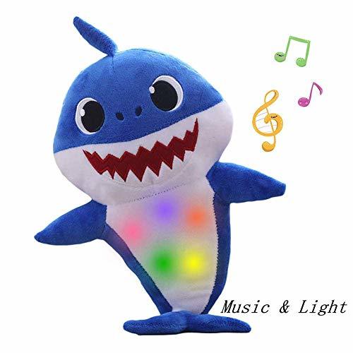 Lugares yuailiur Baby Shark, Cantante Oficial de Peluche Suave, música, Sonido, muñeca de