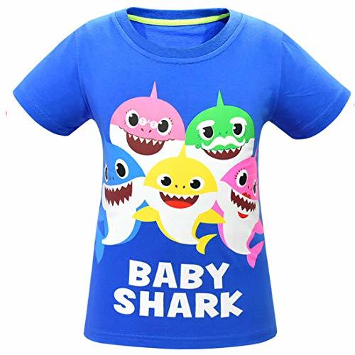 Niños Niñas Bebé Tiburón Doo Doo Familia Que Empareja Camisetas Divertidas