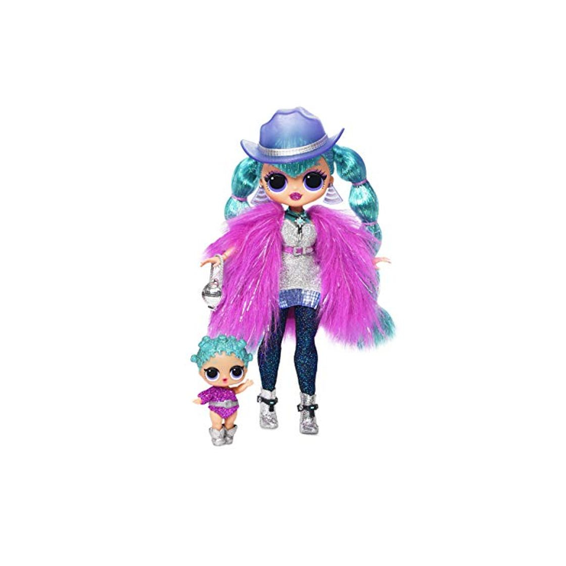 Producto L.O.L. Surprise!-L.O.L. ¡Sorpresa O.M.G. Winter Disco Cosmic Nova Fashion Doll & Sister,