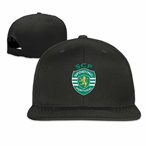 YVES Sporting Clube De Portugal Snapback Adjustable Hat One Size-Black Black