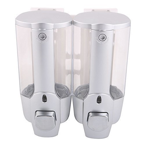 Lugar DealMux Plastic Home Hotel Wall Mounted Locked toque de sabão Shampoo Shower