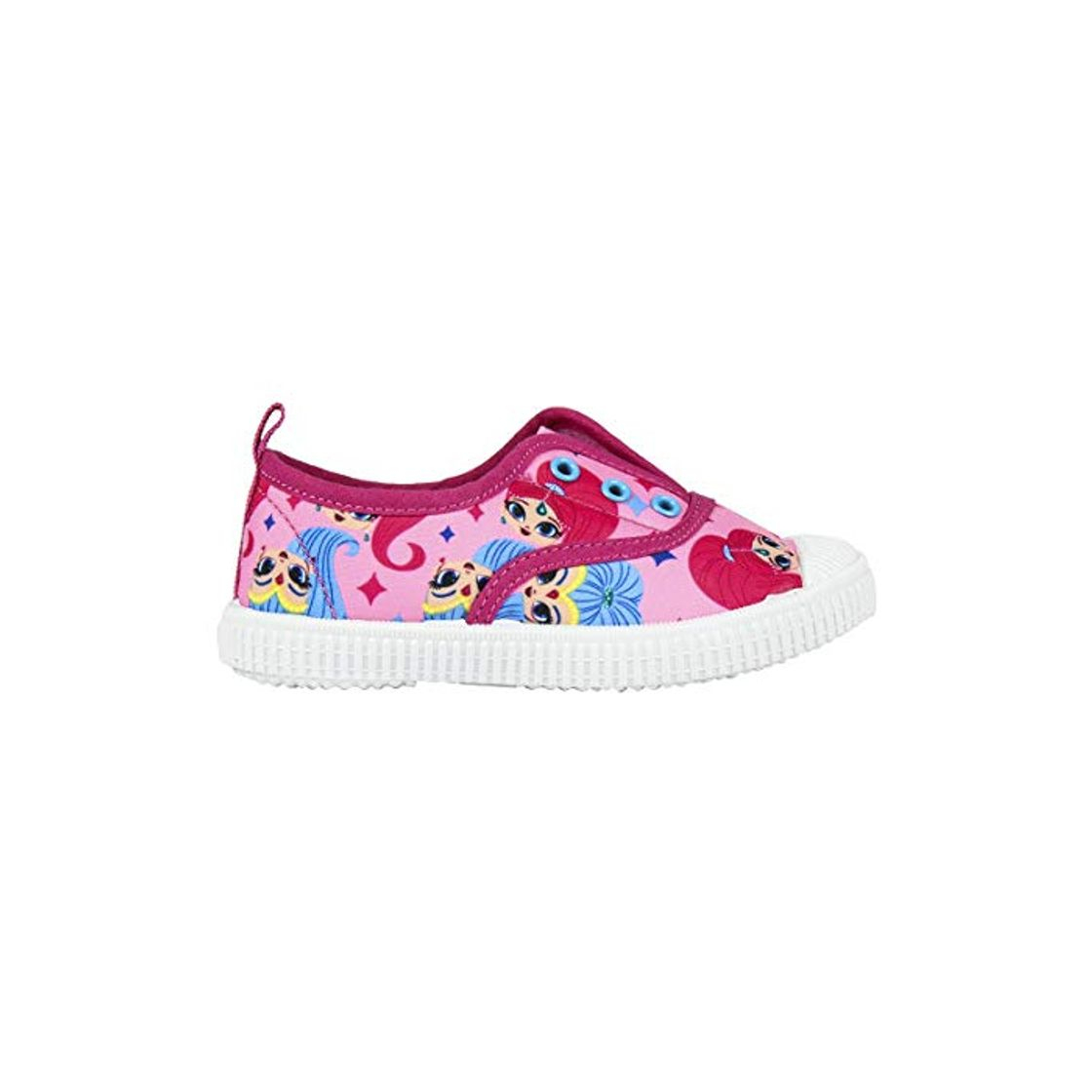 Productos Cerdá Zapatilla Loneta Baja Shimmer and Shine, Altas Niña, Rosa