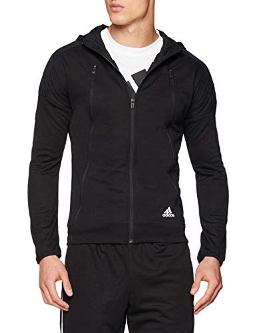 Product adidas M ID Hybrid Jkt Sudadera, Negro