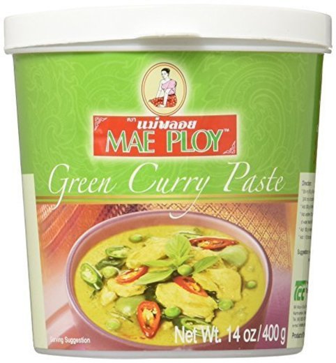 Mae Ploy Thai Green Curry Paste