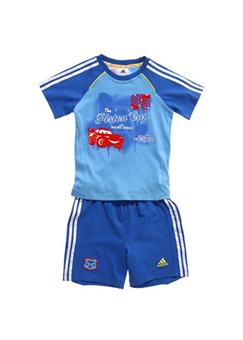 Product adidas Niños Disney Cars pantalones cortos Set z29952 azul marino/azul Solar azul azul