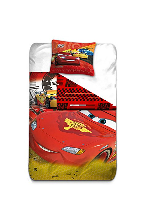 Product AYMAX S.P.R.L Cars 3 Funda de edredón Reversible con Funda de Almohada