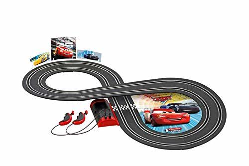 Product Carrera- Disney-Pixar Cars Juego con Coches, Multicolor, Talla Única