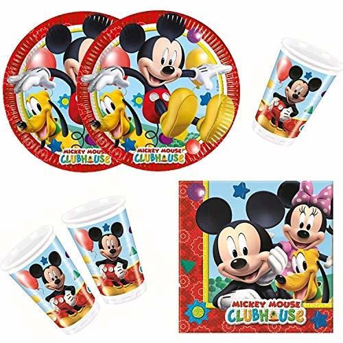 Procos 10108580 - Set para fiesta infantil - Disney Mickey Mouse -