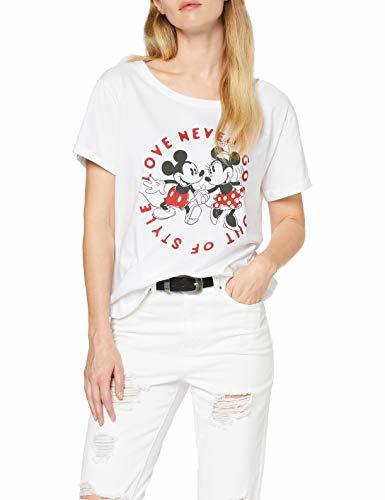 Products Disney Mickey and Minnie Love Never Goes out of Style Camiseta, Blanco