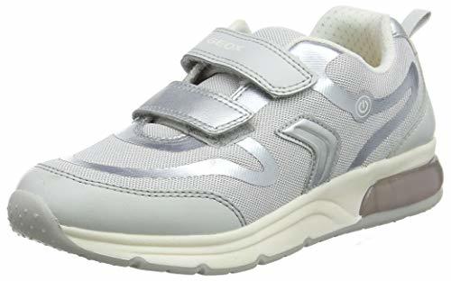 Producto Geox J SPACECLUB Girl C, Zapatillas para Niñas, Silver