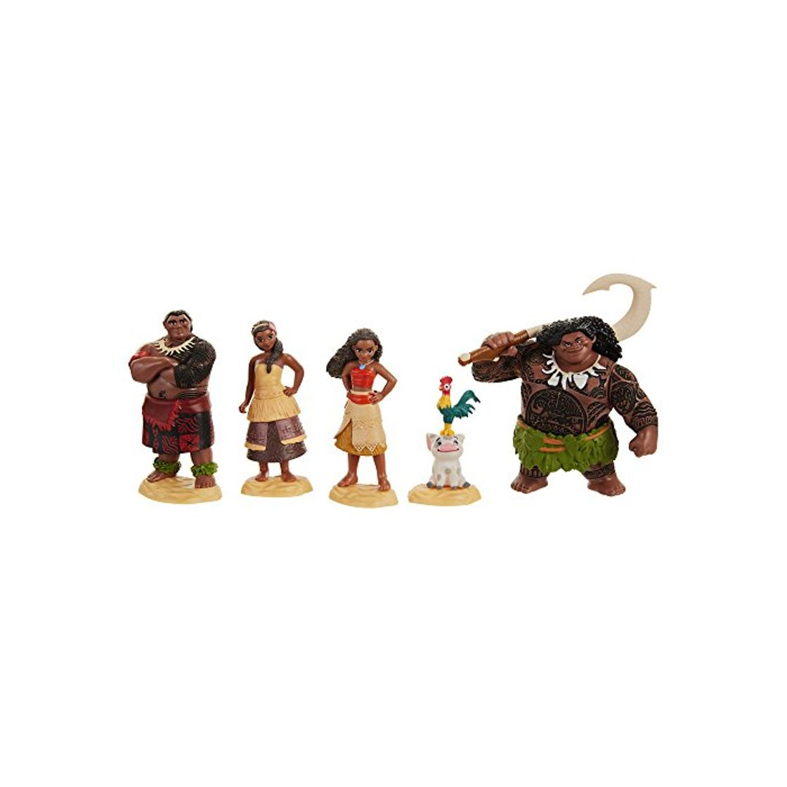 Social Jakks Pacific Vaiana Figuras, Multicolor, Talla única