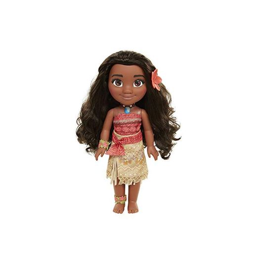 Glop Games- Princesa Disney, muñeca Vaiana Detalle. Fíjate en su Pelo, Vestido,