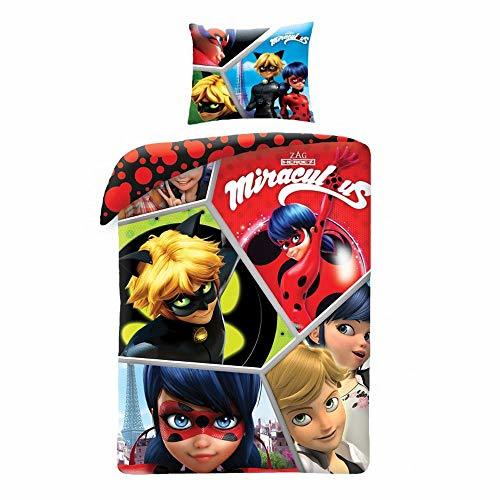 Productos Ladybug Miraculous Team - Juego de Funda nórdica y Funda de Almohada