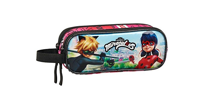 Productos Ladybug & Cat Noir - Estuche portatodo doble