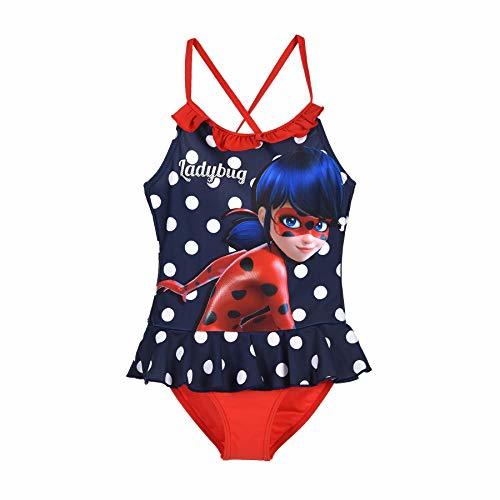 Productos Ladybug Niñas Traje De Baño Una Pieza