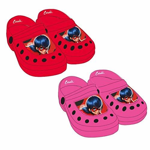 Productos Takestop® - Chanclas Crocs Zapatillas de Playa de Goma Antideslizante Ladybug Lady