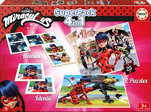 Product Las aventuras de Ladybug - Superpack, Juego de Mesa