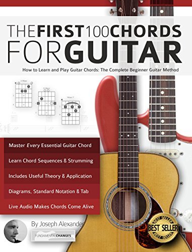 Lugar The First 100 Chords for Guitar: How to Learn and Play Guitar