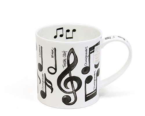 Lugar OR-MUSI-NO Music Notes Staffordshire - Taza