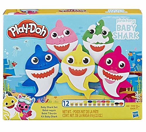 Place Play Doh - Baby Shark Set