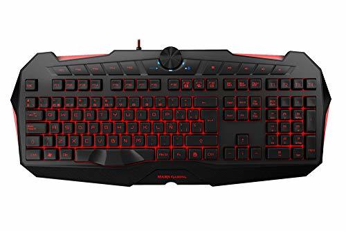 Social Mars Gaming MK215 - Teclado gaming de membrana
