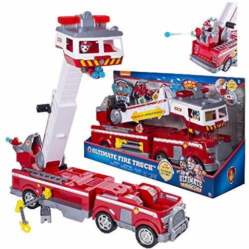 Paw Patrol Ultimate Rescue Fire Truck vehículo de juguete