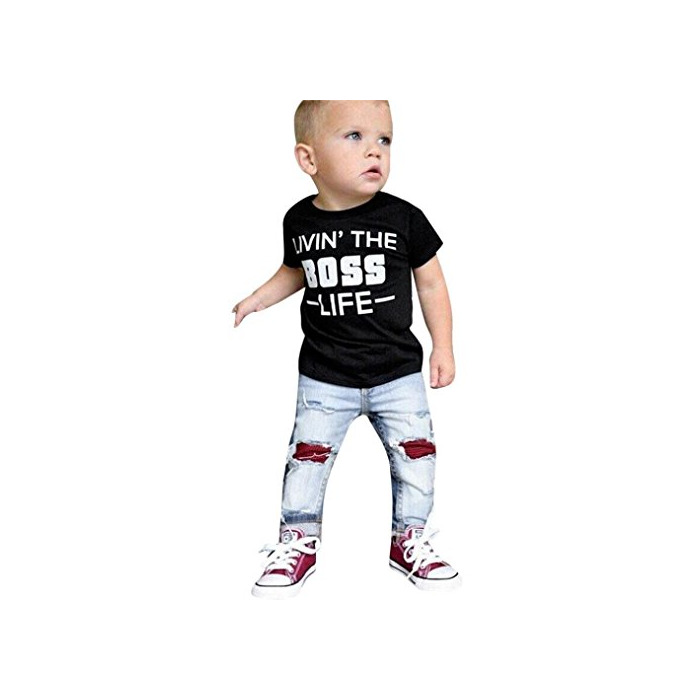 Products K-youth Conjuntos Bebé Niño 1-5 Años Bebé Ropa Niño Camiseta Manga Corta