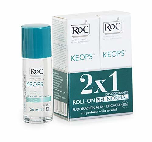 Social ROC KEOPS - Desodorante Roll On, Piel Normal, 30 ml