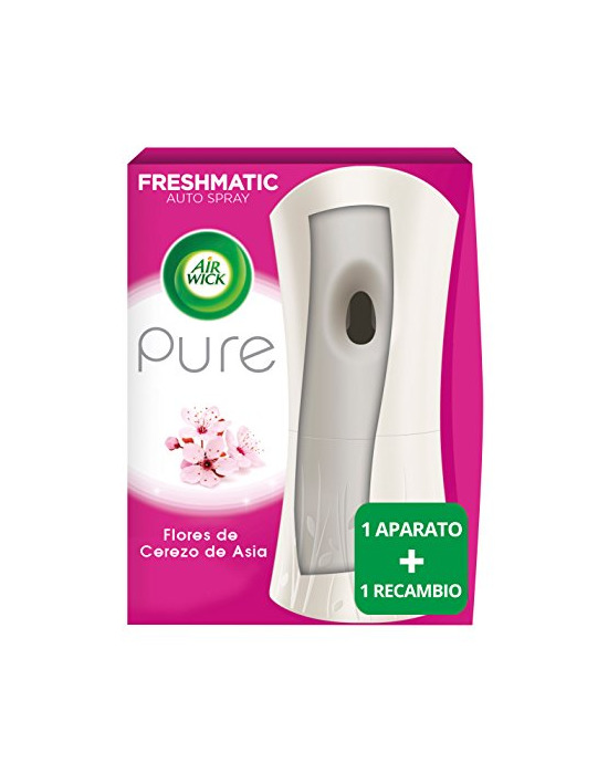 Social Air Wick Ambientador Freshmatic Completo Pure Flores de Cerezo de Asia