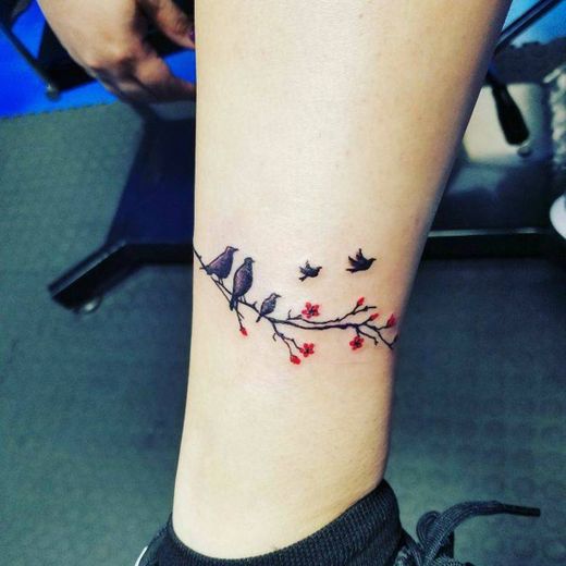 Tattoo passarinhos 🐦